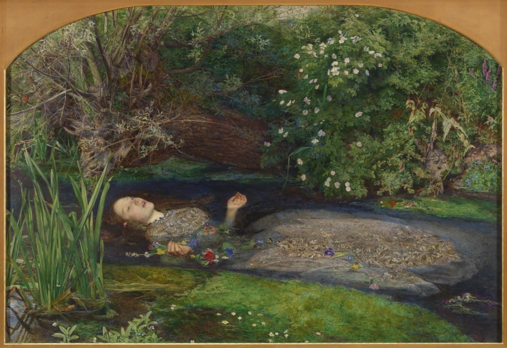 Ophelia 1851-2 Sir John Everett Millais, Bt 1829-1896 Presented by Sir Henry Tate 1894 http://www.tate.org.uk/art/work/N01506