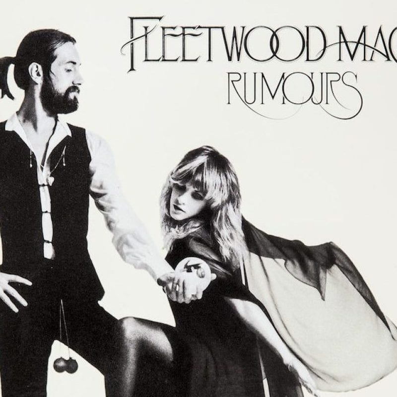 Fleetwood Mac album cover for 'Rumours'