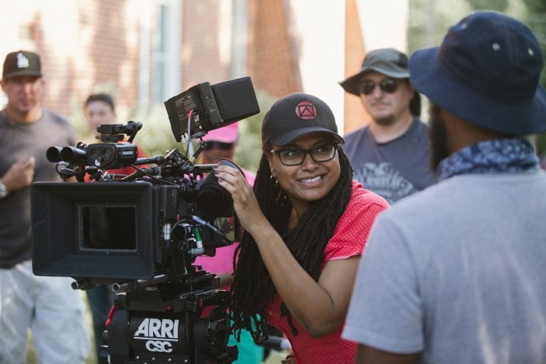 ava duvernay directing on the set of selma