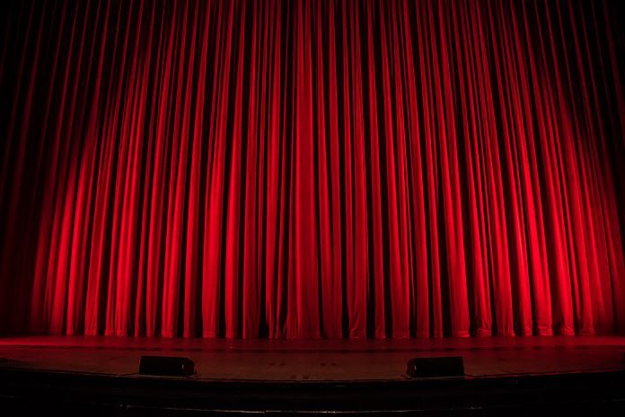 closed theatre curtain to illustrate 50% Funding Cuts For Arts Courses Approved article