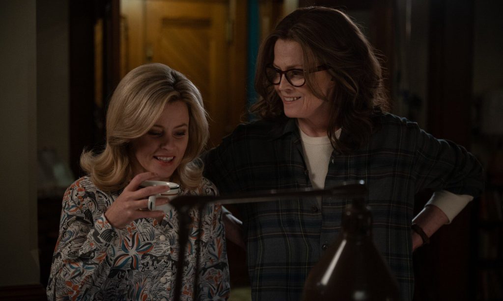 Elizabeth Banks and Sigourney Weaver star in Call Jane (2022)