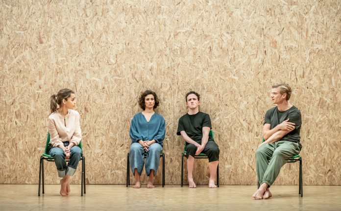 Production photograph for The National Theatre's The Seagull