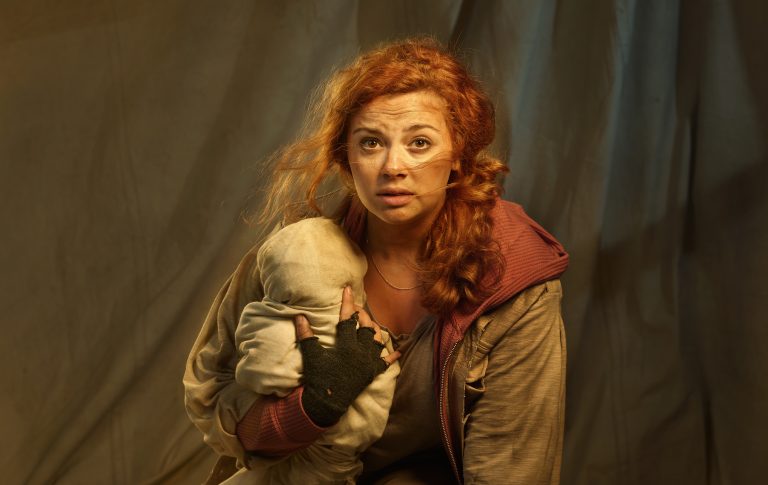 carrie hope fletcher in The Caucasian Chalk Circle