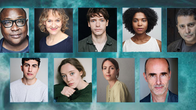 the cast for Hamlet at Bristol Old Vic