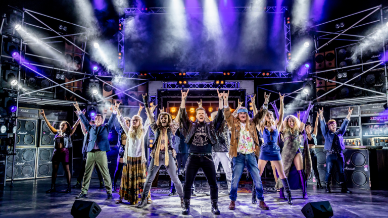 cast of rock of ages in the west end