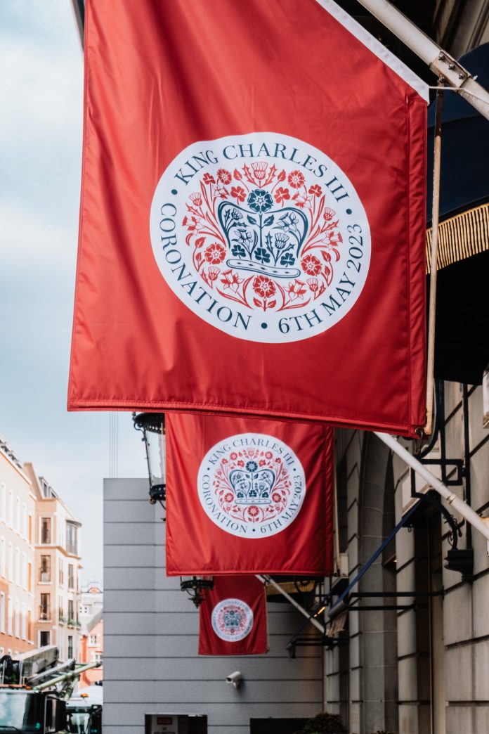 King Charles III Monarchy Coronation Flags