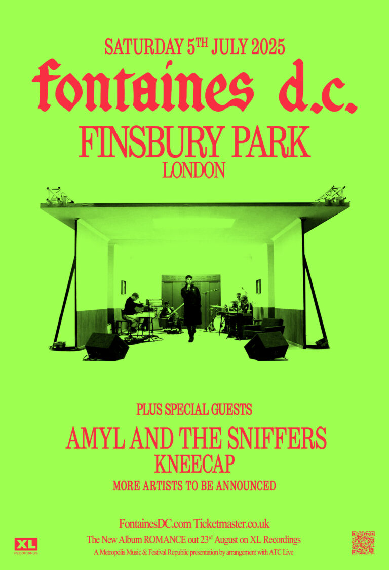 Fontaines D.C. at Finsbury Park, London: The Irish band announces their biggest headline show to date in July 2025